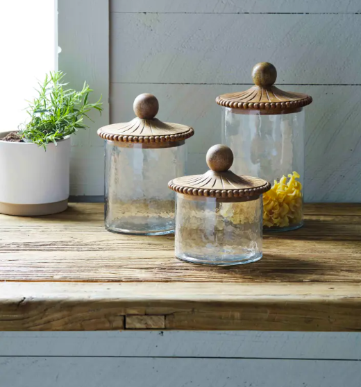 Beaded Canister Set