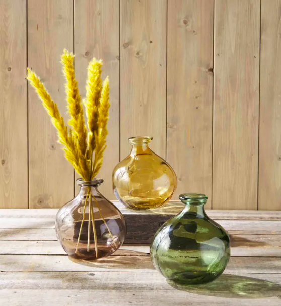 Small Glass Vase (Various Colors)