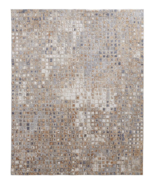 Laina Rug, in Beige/Gray (Various Sizes)