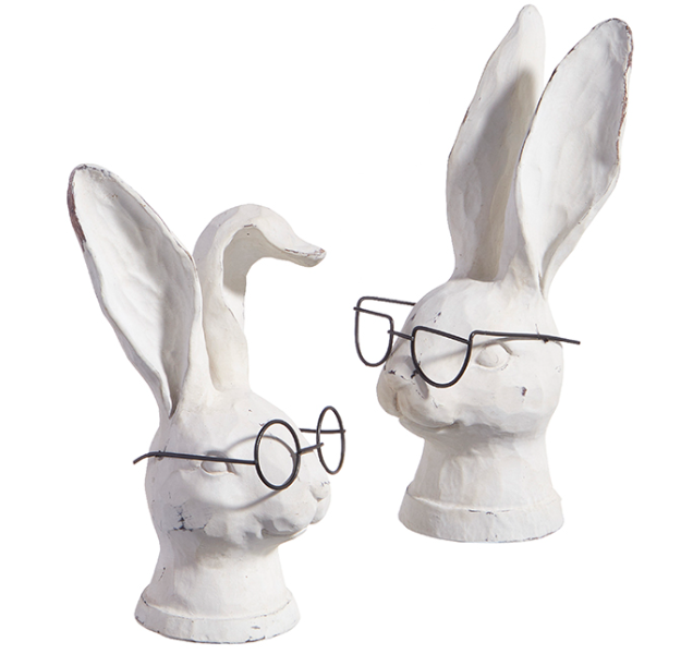 White Rabbit w/ Glasses (Various Styles)