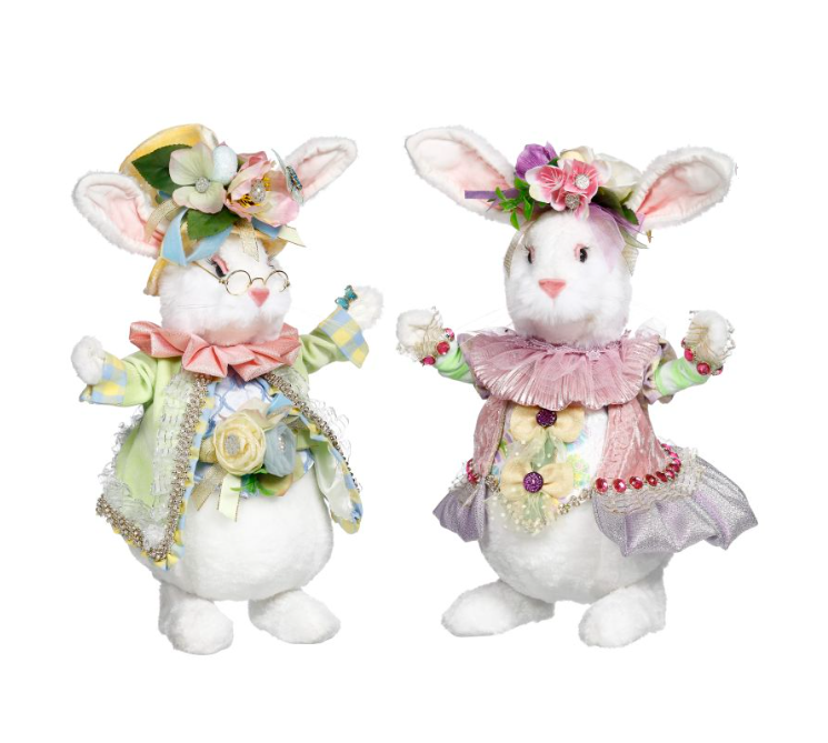 20" Mr & Mrs Peter Rabbit (Assorted Styles)
