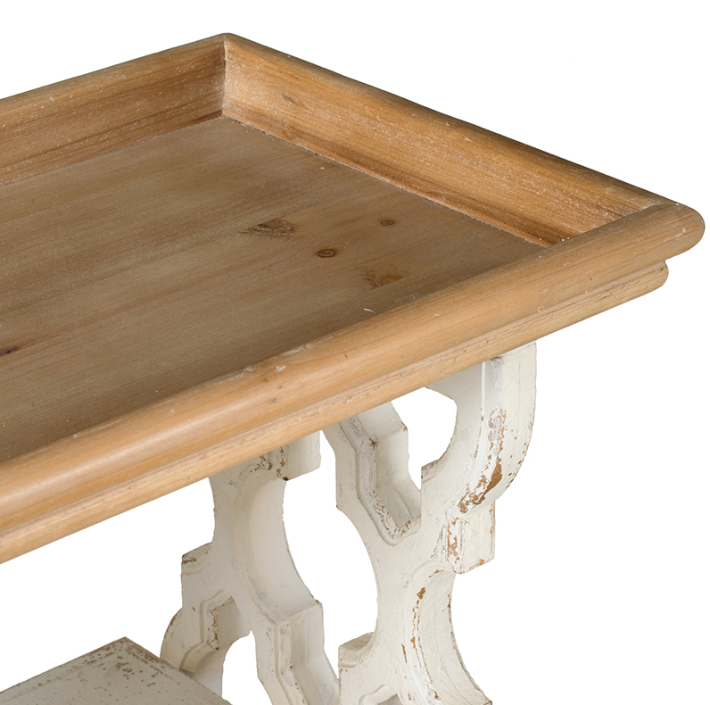 Wooden Distressed Shelf