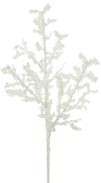 18" Ice Spray, White