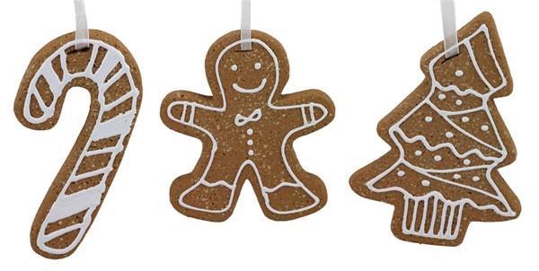 Jumbo Gingerbread Ornament (Various Styles)
