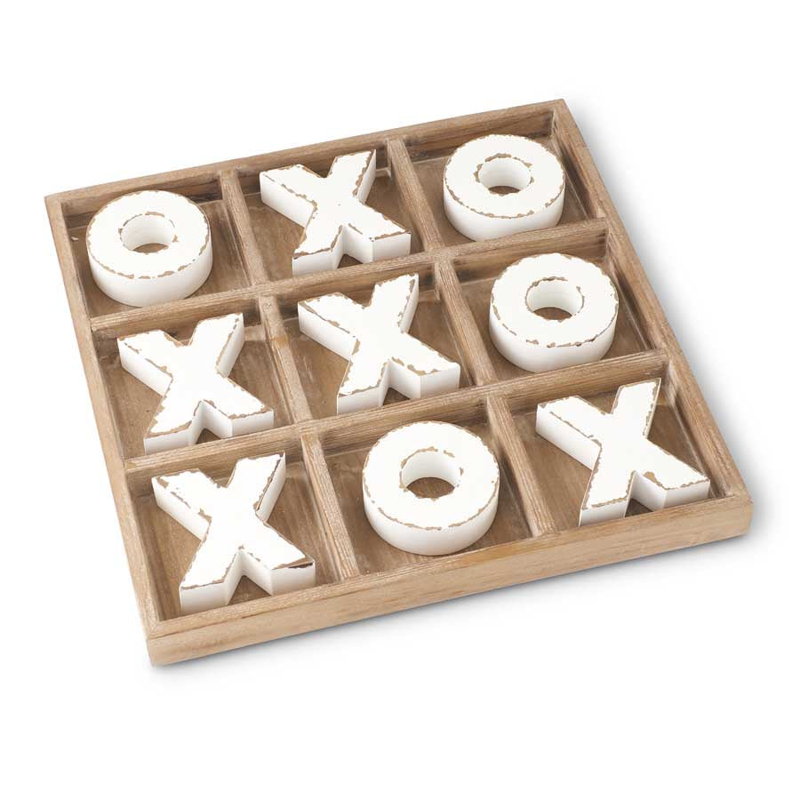 Wood Tic Tac Toe Board