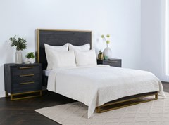 Bari Cloud 4 Piece King Quilt Set, Velvet