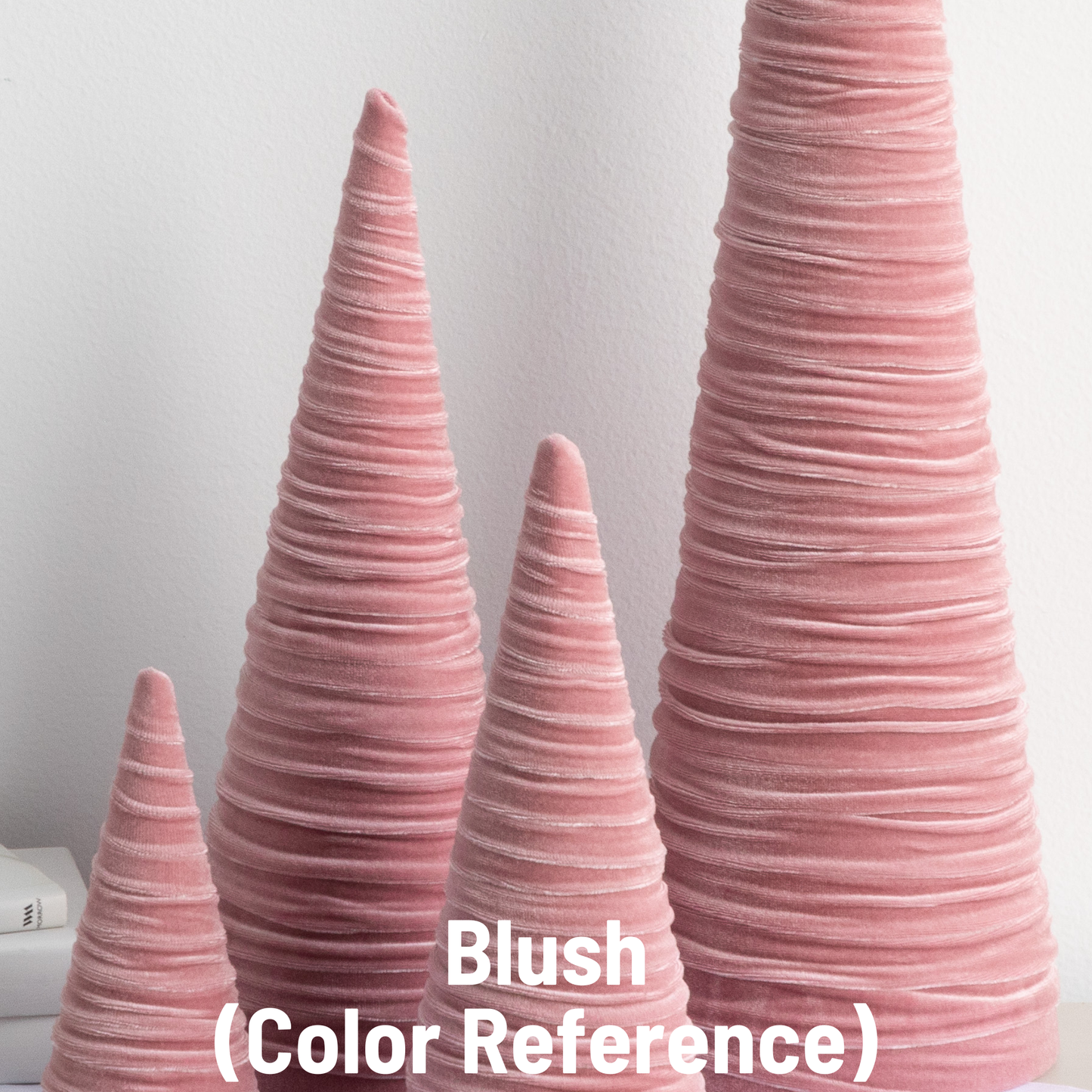 Handmade Medium Velvet Tree (Various Colors)