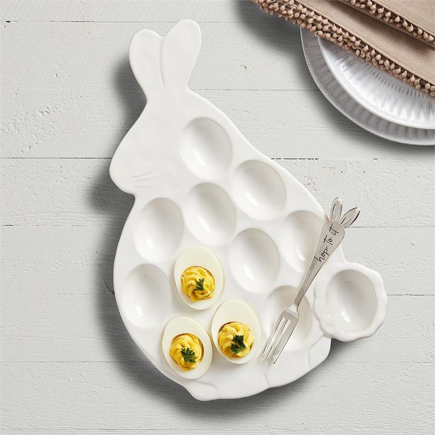 Bunny Deviled Egg Tray Set