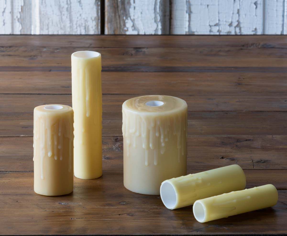 Real Beeswax Candle Cover