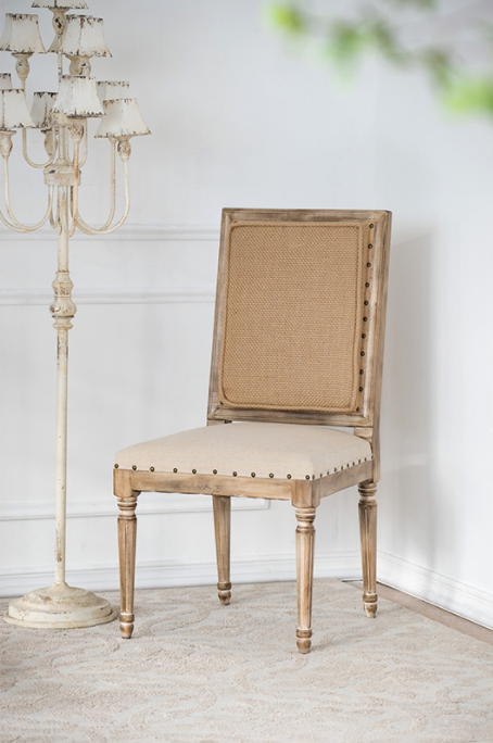 Linen Dining Chair