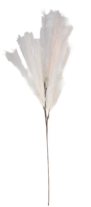 55" Fabric Pampas Grass Spray (Cream/Pink)