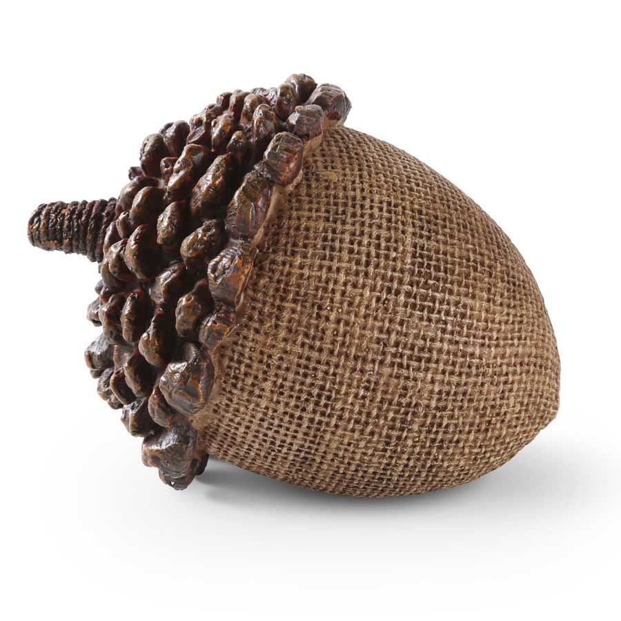 Light Brown Resin Acorn