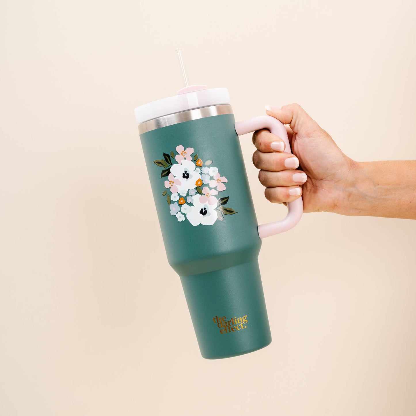 Take Me Everywhere Tumbler - Bloom Jade