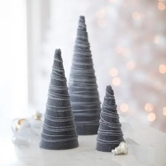 Handmade Large Velvet Tree (Various Colors)