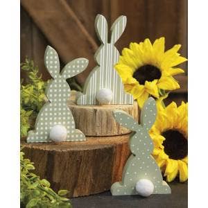 Spring Green Chunky Bunny Set
