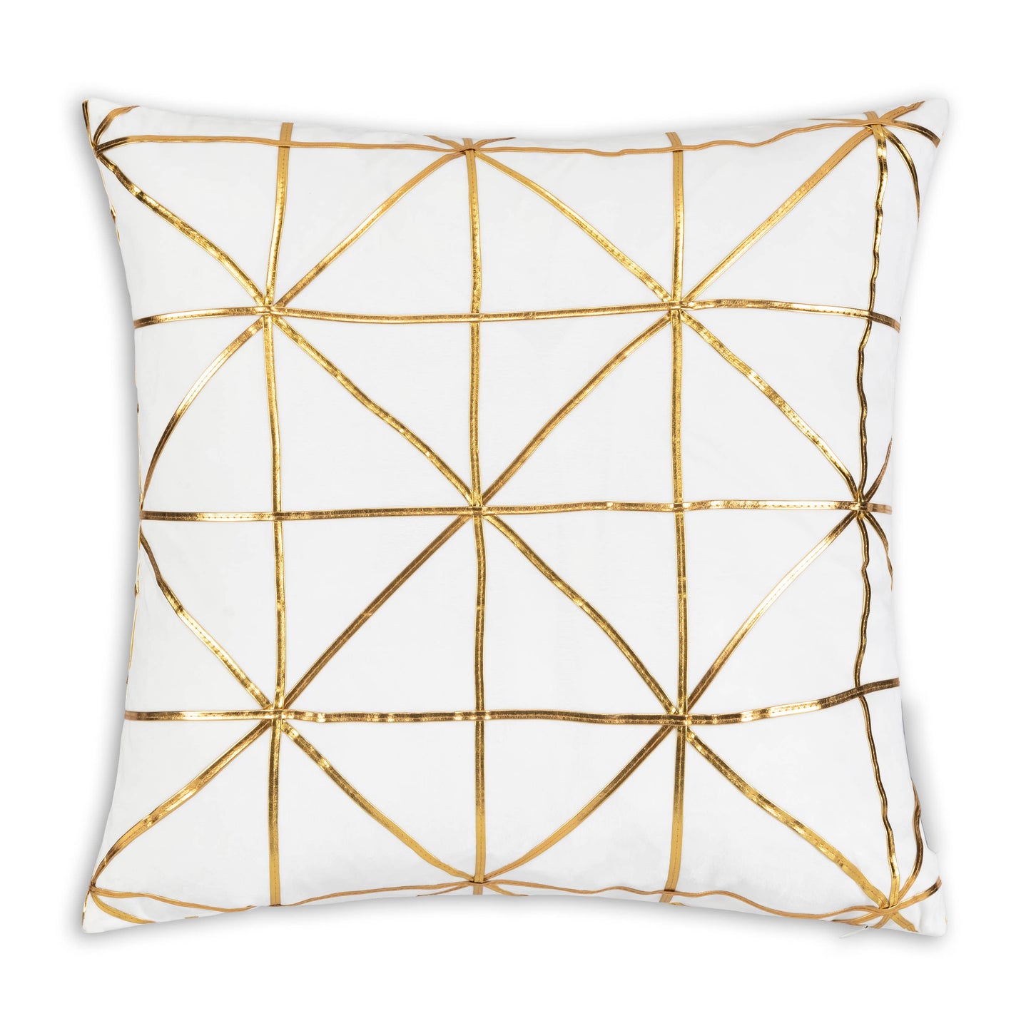 Sera Ivory Gold Pillow