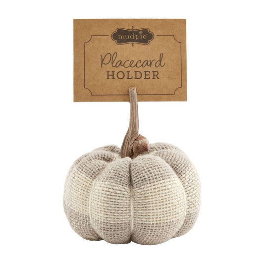Check Pumpkin Place Card Holder (Various Styles)