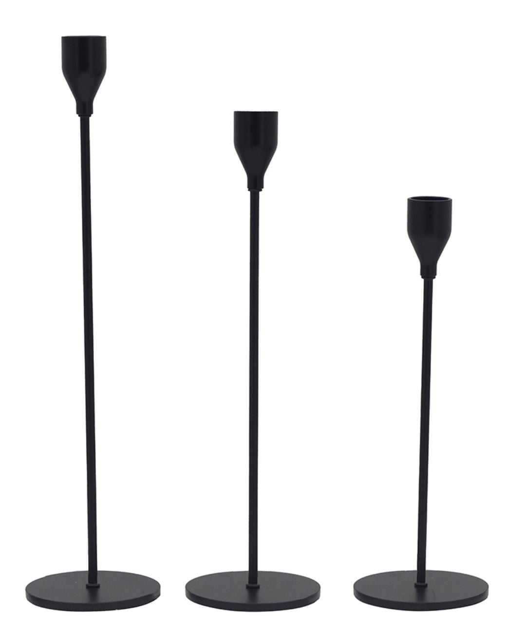 Candleholders Set of 3 (Various Colors)