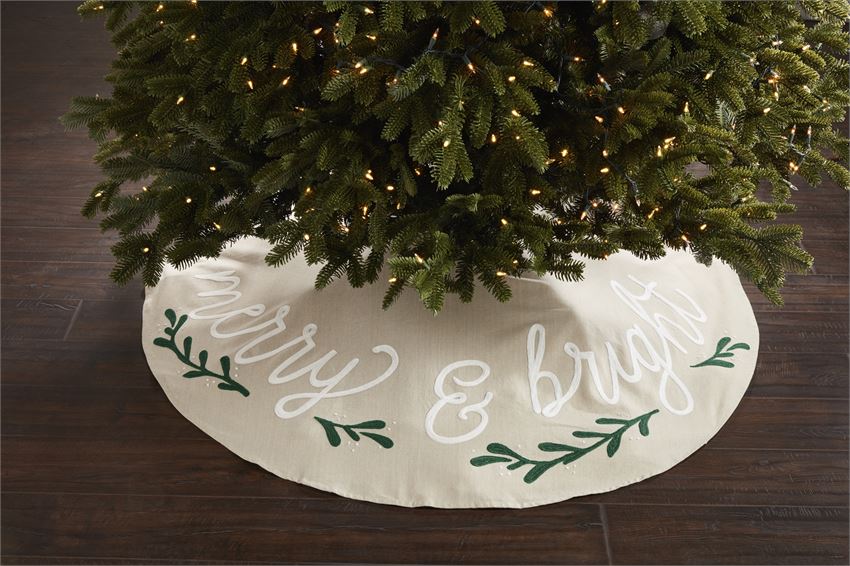 Merry & Bright Tree Skirt