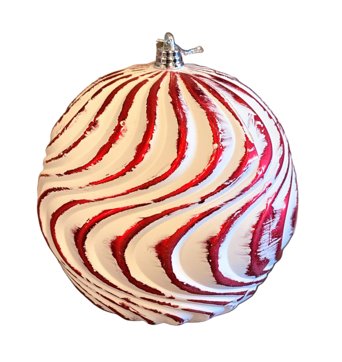 Water Ripples Two-Toned Ball Ornament (Various Colors)