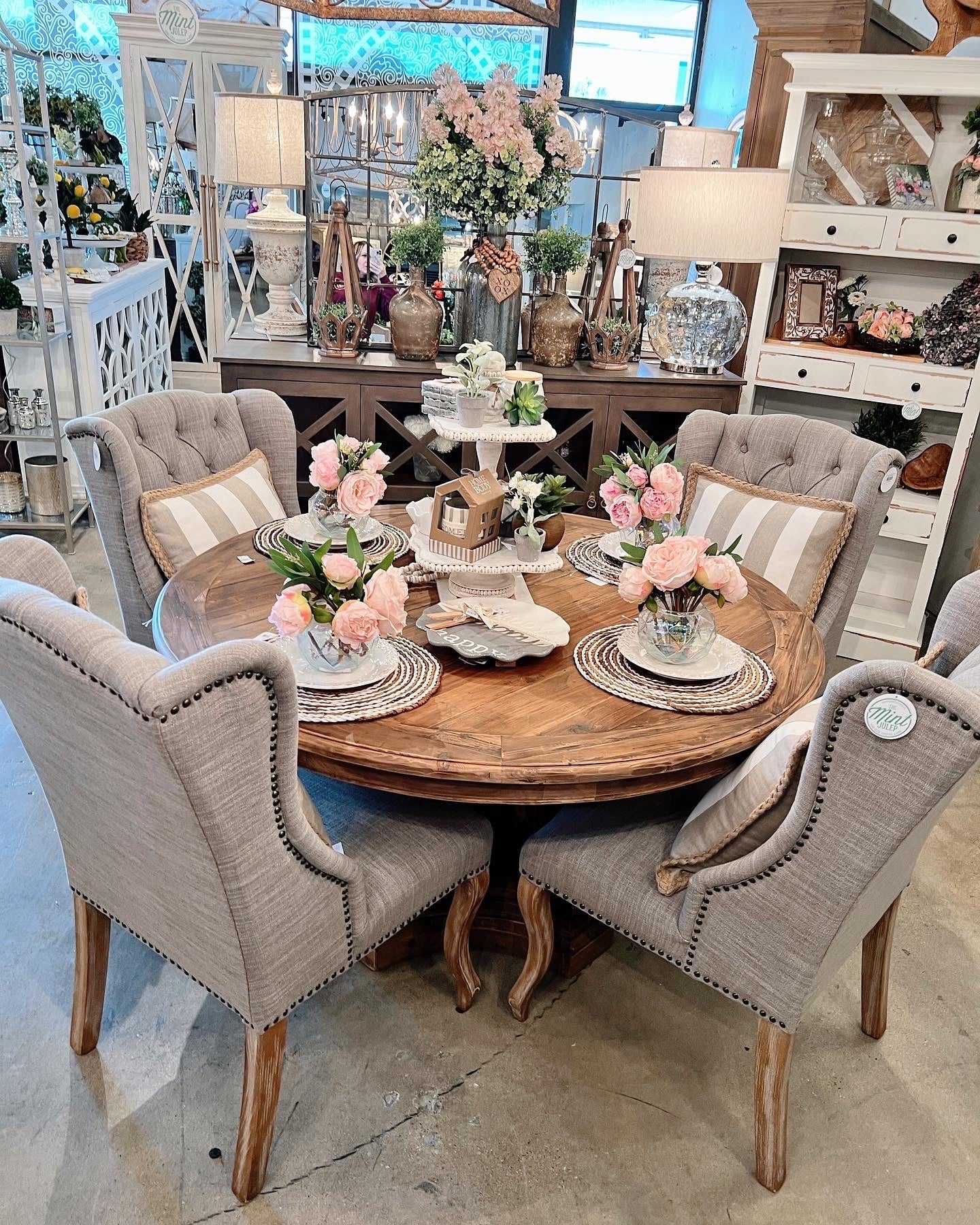 Sawyer 55" Round Dining Table