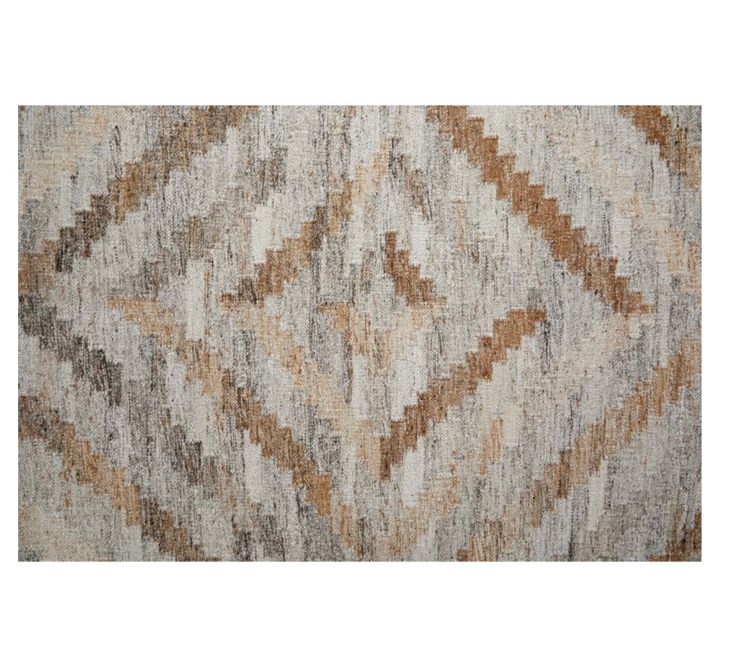 Beckett Rug, Tan/Gray (Various Sizes)