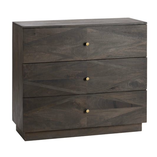 Spencer 3 Drawer Nightstand
