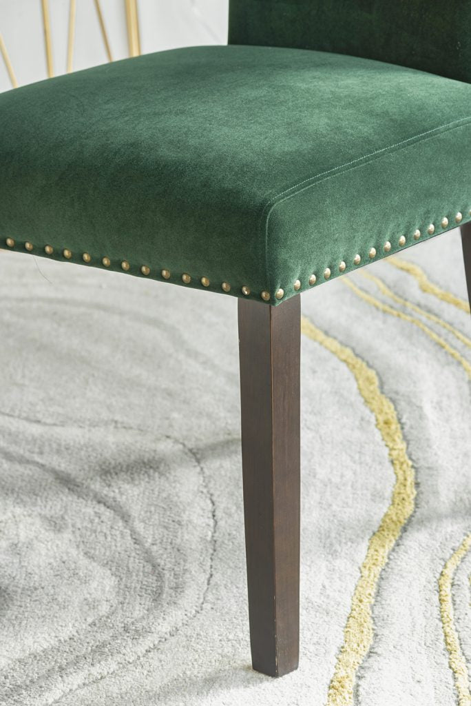 Emerald Velvet Dining Chair