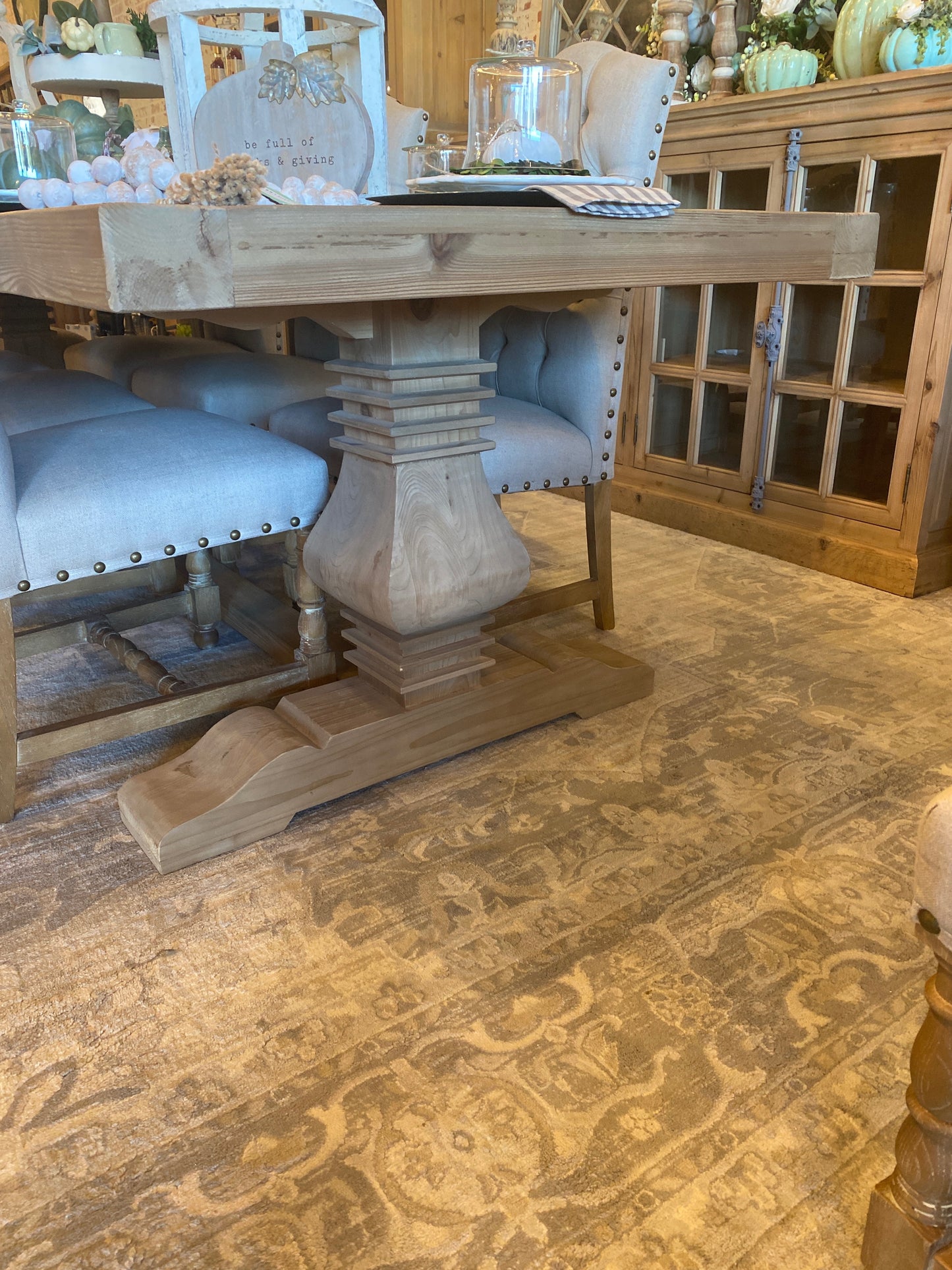 Denver 10' Solid Elm Dining Table
