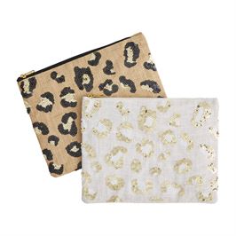 Leopard Jute Case (Various Styles)