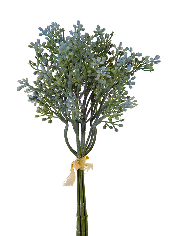 13" Eucalyptus Seed Bundle, Light Blue