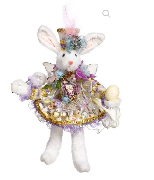 14" Mr. & Mrs. Festive Rabbit Fairy (Assorted Styles)