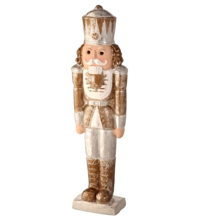 Paperstone Gilded Nutcracker Soldier, Large