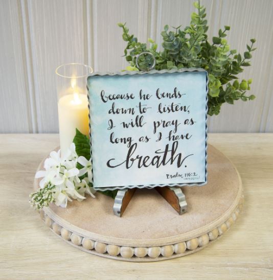 Psalm 116:2 Mini Gallery Print