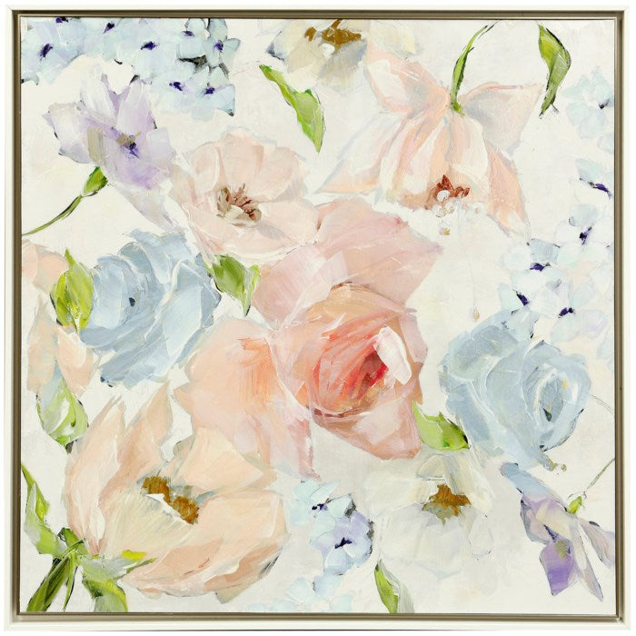 Southern Flowers in Bloom Framed Floral Print