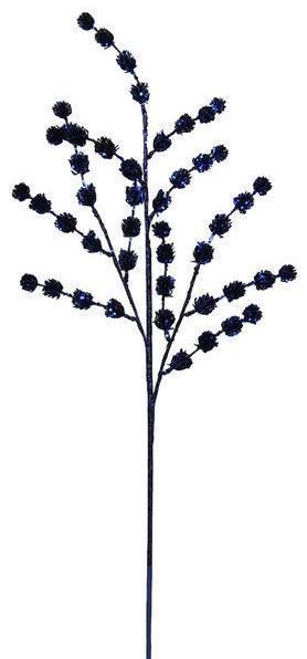 30.5” Glitter Sequin Spray, Navy Blue