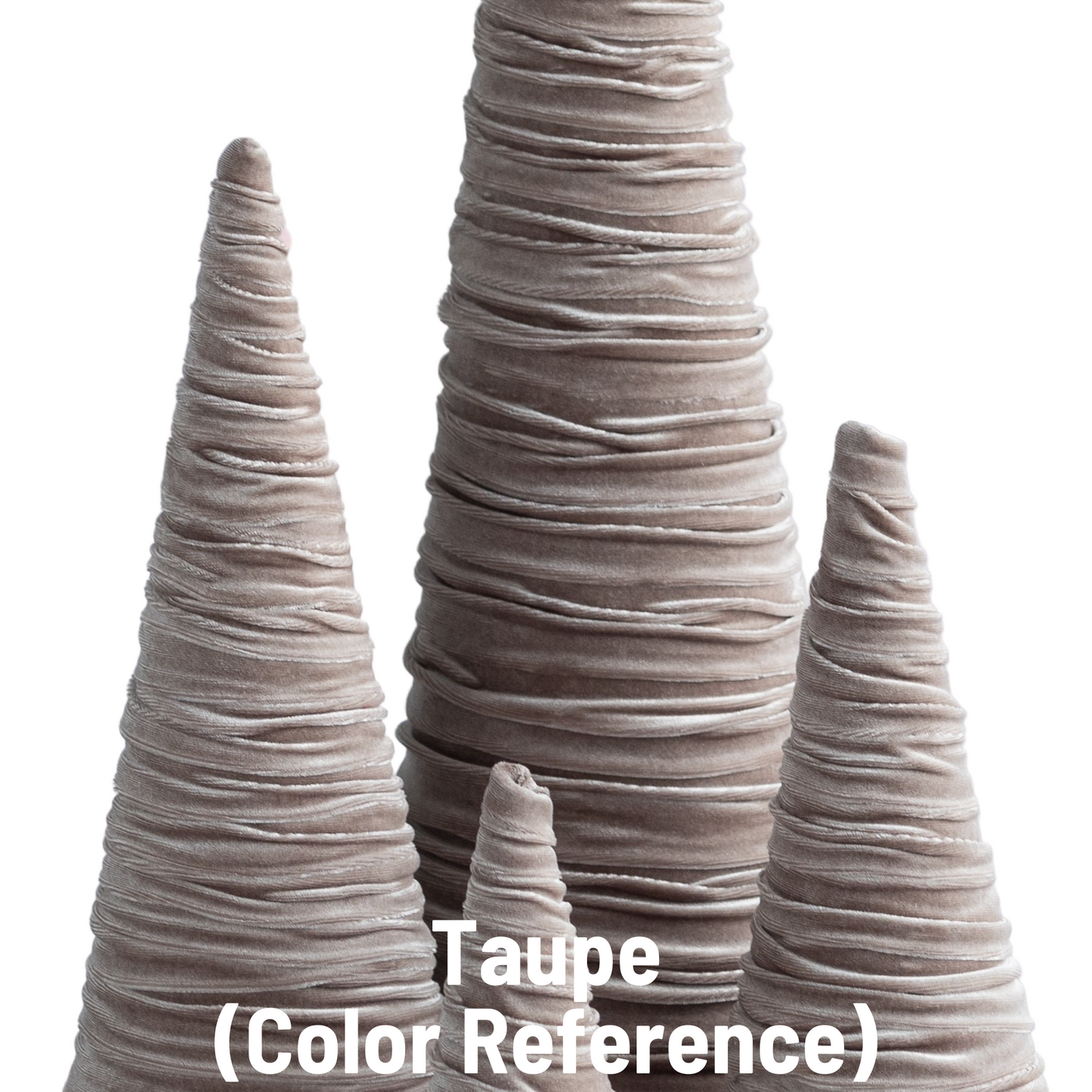 Handmade Large Velvet Tree (Various Colors)