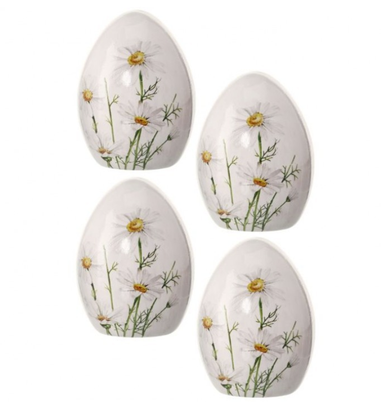 Terracotta Daisy Egg, Small