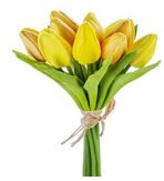 10" Tulip Bundle, Yellow