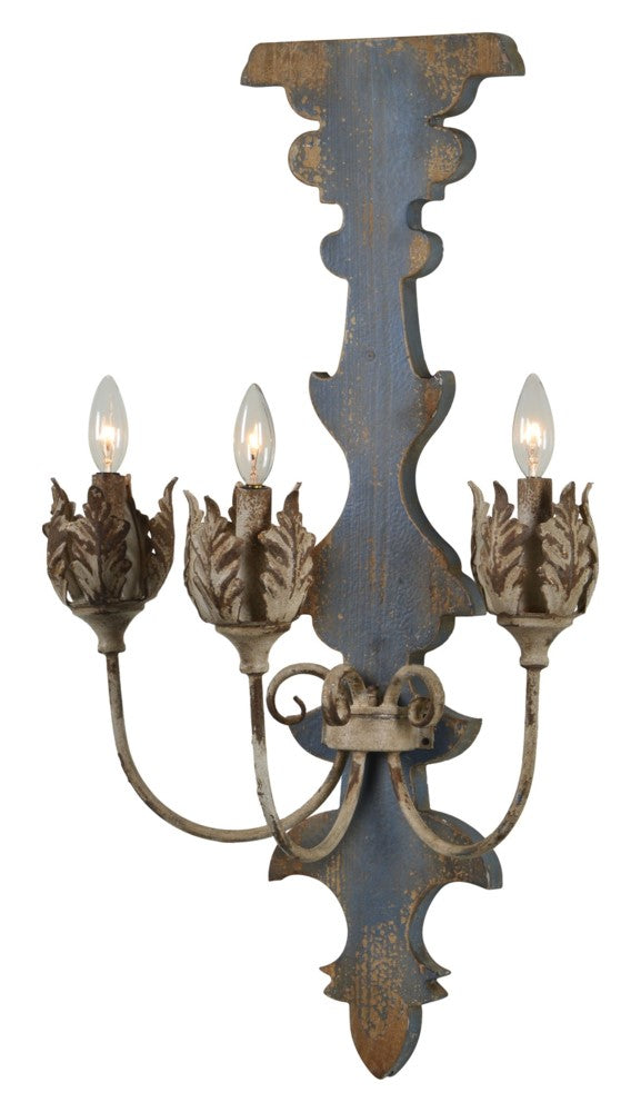 Violet Sconce