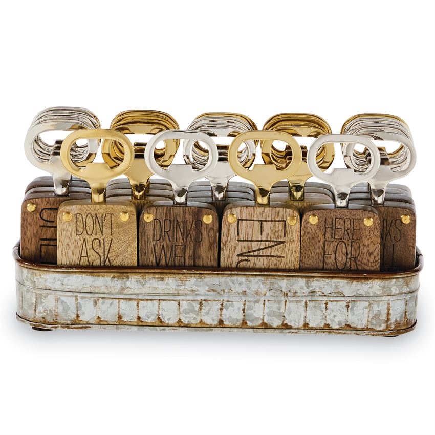 Wood Bottle Opener (Various Styles)