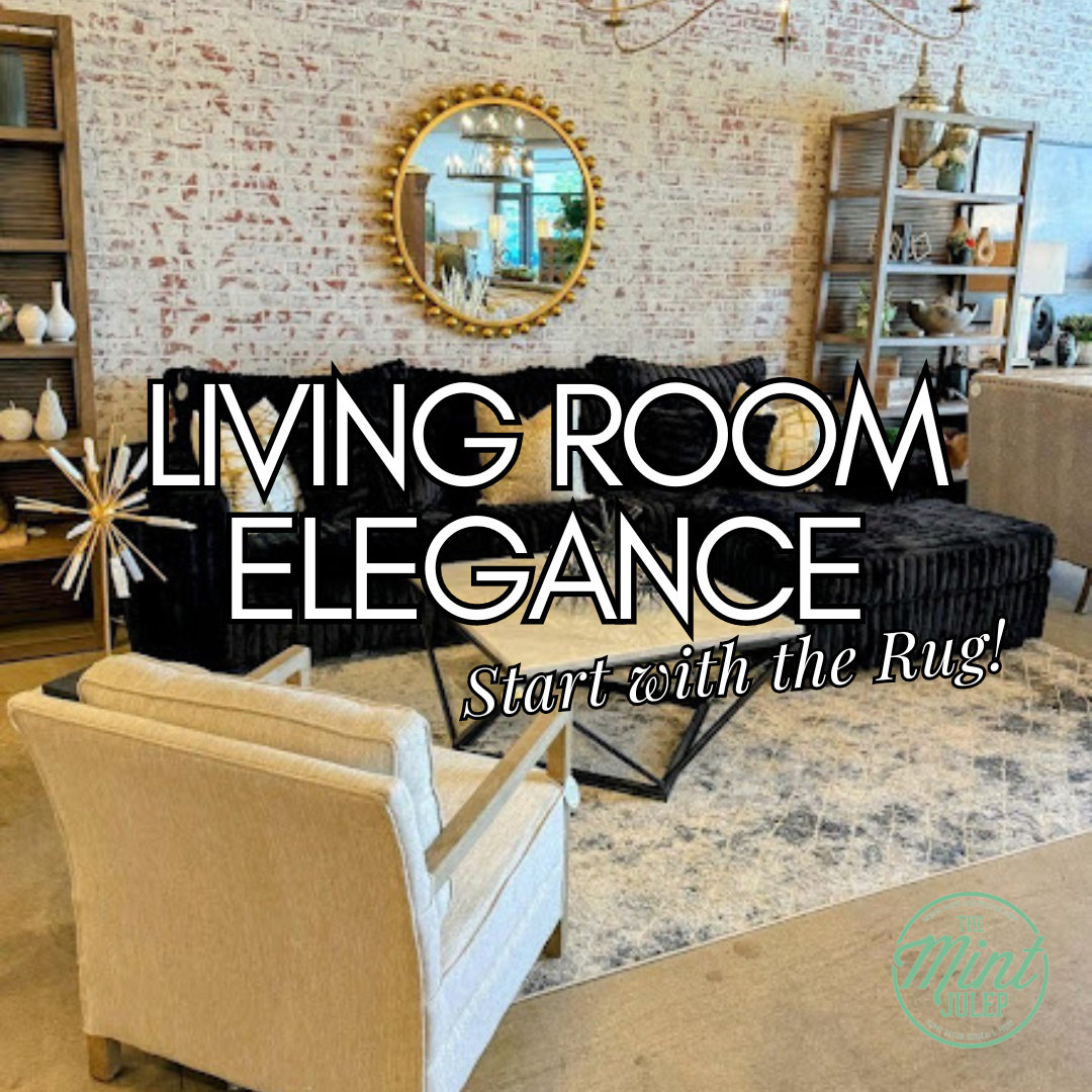 Living Room Elegance: Start with the Rug