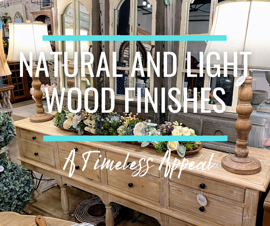 Natural and Light Wood Finishes