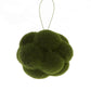 5" Lichen Moss Ball, Green