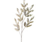 34" Glitter Laurel Branch, Champagne