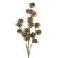 17" Glitter Thistle Spray, Gold