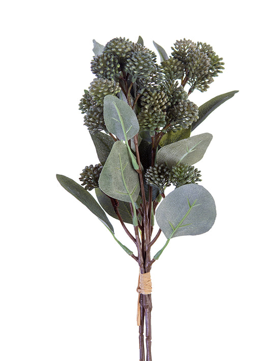 16" Cluster Berry Bundle, Green Teal
