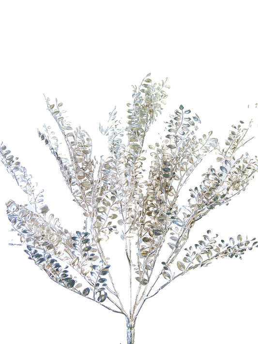 20" Shiny Button Leaf Bush