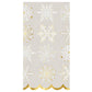 Snowflake Guest Napkins + Ceramic Tray