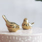 Gold Chirp Birds (Set of 2)